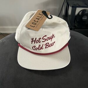 Locale White and Red Men's Hat